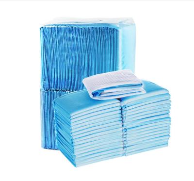 China Pet Quality Rectangle Pet Puppy Toilet Training Fiber Pad Pet Training Pad for sale