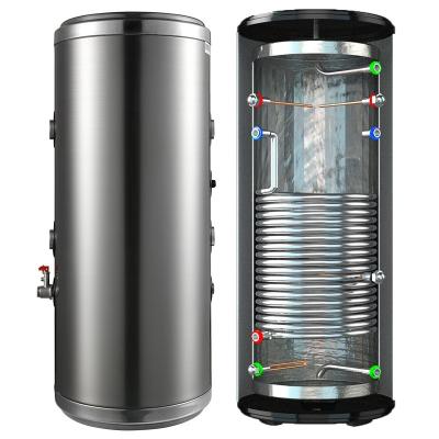 China Stainless Steel Energy Saving Heat Pump Water Tank 250L 300L For Domestic Hot Water for sale