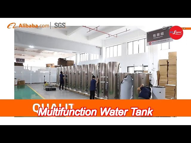 red 100l 200l 500l 600l duplex stainless steel water tank for house heating system buffer tank