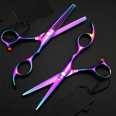 China Professional Thinning Thinning Hair Shear 5.5inch Barber Scissors Hair Salon Supplies Barber Scissors for sale