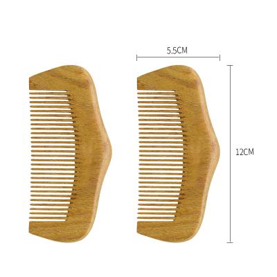 China At home the wooden comb of high quality anti-static bamboo hairdressing massage hair tools and comb health care new 2021 for sale