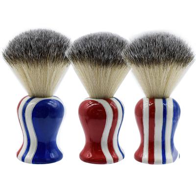 China 2021 Hairdressing/Personal Care Badger Shaver Hair Brush Father's Day Fashion Gift Barber Shop Cleaning Brush for sale