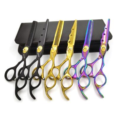 China Scissors Hair Thinning Scissors Thinning Shears Japan Mini Laser Bag Steel Ceramic Logo Style Beauty Stainless for sale