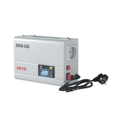 China SVC Home Stabilizer 500VA 1000VA Wall Mounted Automatic AC Voltage Regulator Stabilizers AVR for sale