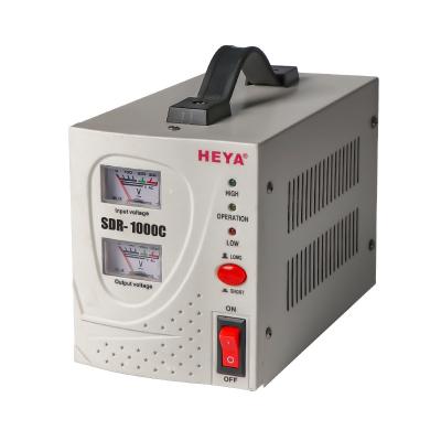 China SVC 500VA 1000VA 1500VA Single Phase Automatic Voltage Stabilizers 1000va for sale