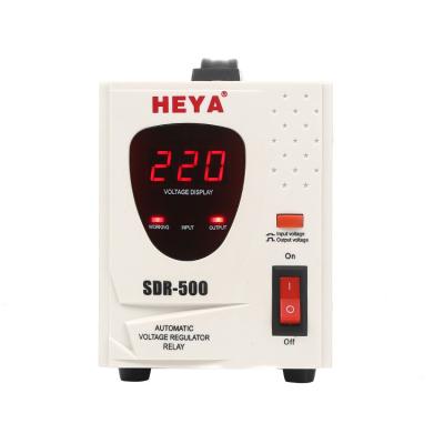 China SVC 500VA Automatic Relay Control Voltage Regulator Stabilizers for sale