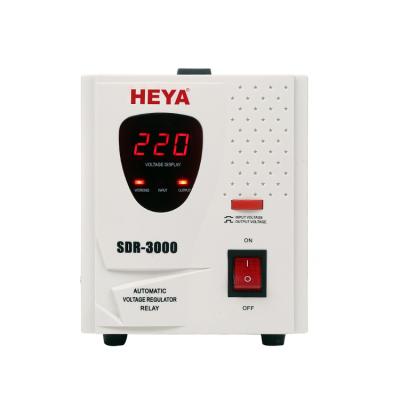 China SVC SVC 3000VA 5000VA AC Automatic Voltage Regulator Stabilizer for sale