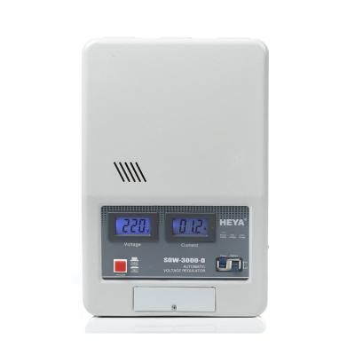 China SVC 3KVA LCD Display 220V 230VAC Servo Voltage Stabilizers for sale