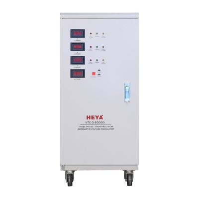 China SVC SVC 3 Phase 20KVA LED Display Automatic Voltage Regulator Stabilizers for sale