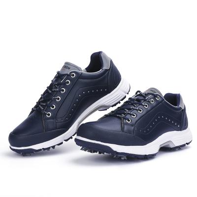 China High End EVA New Arrival Golf Shoes Waterproof Leather Mens Golf Shoes For Men for sale