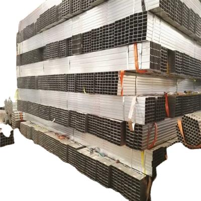 China Structure Pre Galvanized Pipe Welded Square Hollow Section Steel Tube For Greenhouse Construction Square Pipe Steel for sale