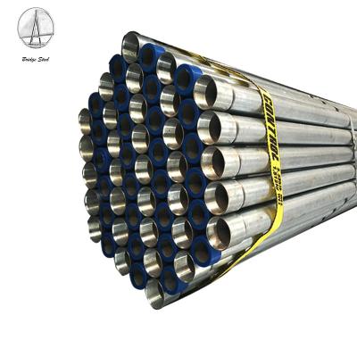 China Liquid pipe BS1387 6 inch hot dipped galvanized steel pipe with high quality for sale