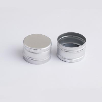 China Non Spill Easy To Puncture Oral Liquid Aluminum Cover Aluminum Cap For Water Bottle for sale