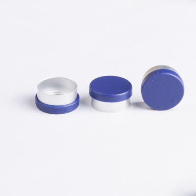 China Non Spill Various Colors Aluminum Plastic Lid For Pharmaceutical Glass Vials for sale