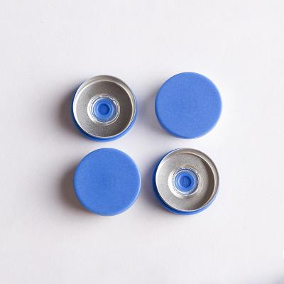 China Non Spill Antibiotic Medical Bottle Tear Top Cap Aluminum Cover for sale