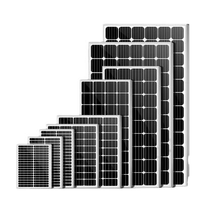 China Factory Price High Quality Solar Panels Prices Solar Panel System Household Use CE Certified 156.75mmx156.75mm for sale