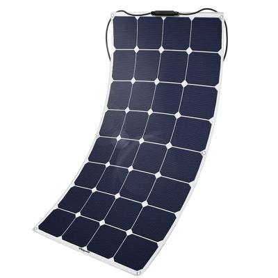 China Factory Price High Efficiency Solar Panel 100W 200W Flexible Flexible Solar Panels 156.75mmx156.75mm for sale