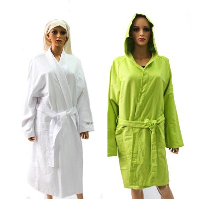 China Breathable Promotional Unisex Microfiber Spa Hotel Bathrobes for sale