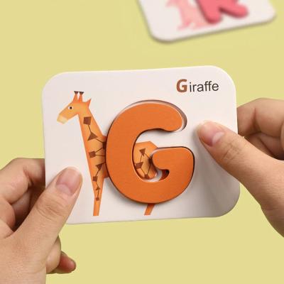 China High Quality Entertainment Kids Puzzle Baby Flash Cards Educational Toy For Kids Learnings Flash Cards for sale