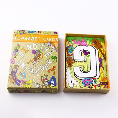 China Entertainment ABC Learning Cards for Toddlers 2-4 Years Old - 120 Flashcards Toy for Kids Ages 1-3-5 120 Flashcards for sale