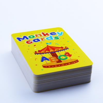 China Custom Made Entertainment Alphabet Abc123 High Quality Fashionable Flashcard Child Learn Kids Flashcards for sale