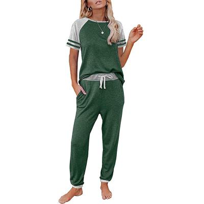 China Women's QUICK DRY or Biker Shorts Sets T-shirt and Shorts for sale