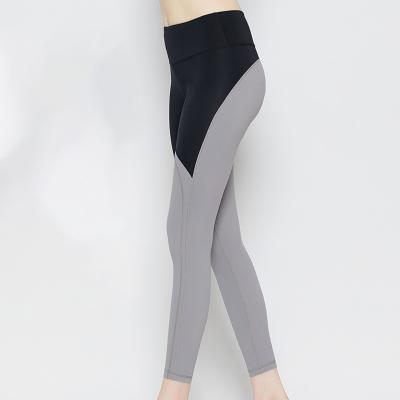 China Breathable High Waist Tummy Control Workout Yoga Pants OEM Service Patchwork Fashion Butt Crac! crack! the gym seamless booty tight gaiters for sale