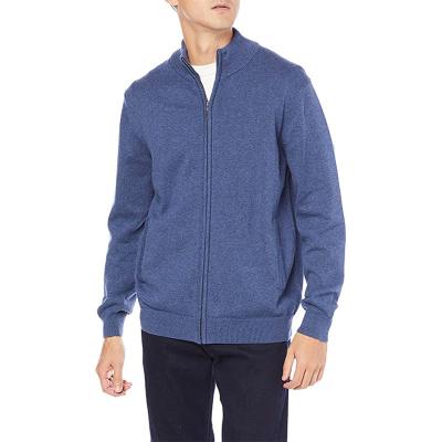 China Anti-wrinkle men's zipper sweat cotton+polyester causal sport wear OEM manufacturer comfortable outdoor wear for sale