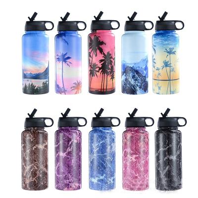 China 32oz Mug Outdoor Sport Space Pot Stainless Steel Thermo Viable Drinking Water Bottles for sale