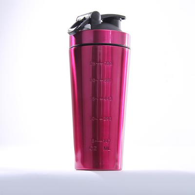 China 960ml Protein Shaker Bottle Large-Capacity Stainless Steel Leak Proof Viable Bottle With Single Wall Durable Fitness Kettle for sale