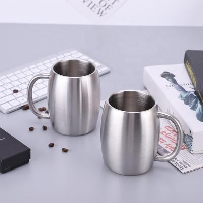 China Sustainable Portable Double Wall Stainless Steel Beer Mug Customized for sale