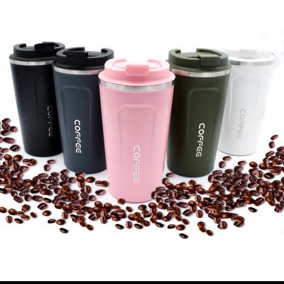 China Leakproof 18oz Vacuum Double-wall Stainless Steel Sustainable Thermal Reusable Coffee Mug with Lid for Hot and Cold Drinks Custom Mug for sale