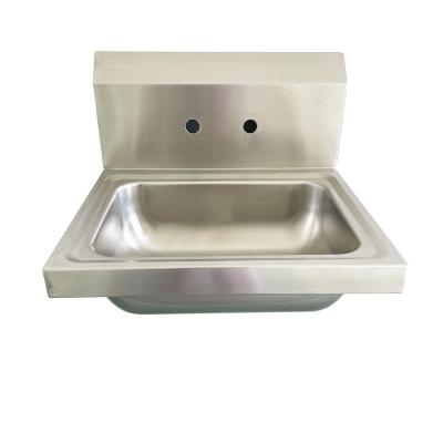 China Without Faucet Jincheng NSF Durable 304 Metal Stainless Steel One Bowl For Kitchen To Dismantle Commercial Metal Hand Sink for sale