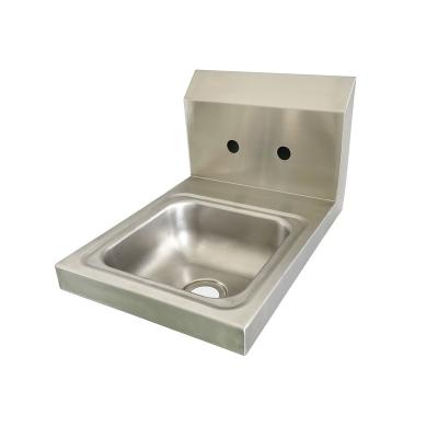 China Metal Bowl Without One Faucet Jincheng NSF Durable 304 For Kitchen Knock Down Wall Mounted Hand Sink for sale