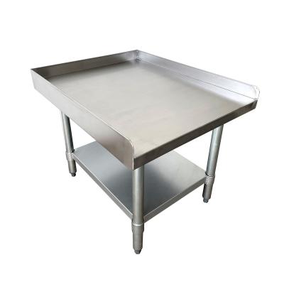 China Heavy Duty Kitchen Jincheng NSF Knock Down Stainless Steel With Undershelf For Restaurant Equipment Rack for sale