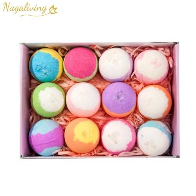 China luxury home hotel spa private label christmas vegan kids fizzies bubble dye cbd bath bomb removal set mini for sale