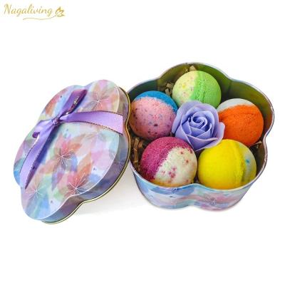 China Home Hotel Spa Traveling Seller Amazon Nagaliving Bath Supplies Yoni Aromatherapy Bath Bomb Good Set Organic Private Label Bathbombs Made For USA for sale