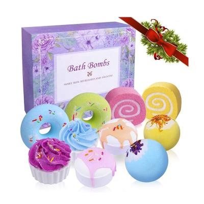 China Bath Cleansing Spa for kids Nagaliving brand customized colorful cbd skincare private label cupcake bath bomb organic set for sale