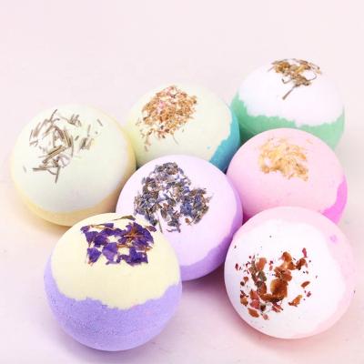 China Wholesale Custom Spa.Foot Home Spa Box Gift Packaging Set Rose Lavender Dried Flower Petals Vegan Natural Cbd Organic Bathbombs for sale