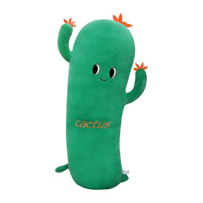 China Cute Pillow Maker Cartoon Cactus Plush Toy Doll Super Cute Cuddly Pillow Can Be Used As A Birthday Gift for sale