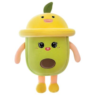 China Avocado Stuffed Big Doll Cartoon Cute Doll Stocking Stuffed Toy Valentine's Day Gift For Girls for sale