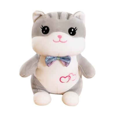 China 47cm Bed Sleep Birthday New Year's Day Gift Cute Female Cat Plush Toy Doll Cute Cartoon Pillow Doll for sale