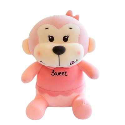 China Cute Cute Doll Children's Cute Plush Animal Doll Plush Toy Cartoon Monkey Couples Cartoon Monkey Gifts Wholesale for sale