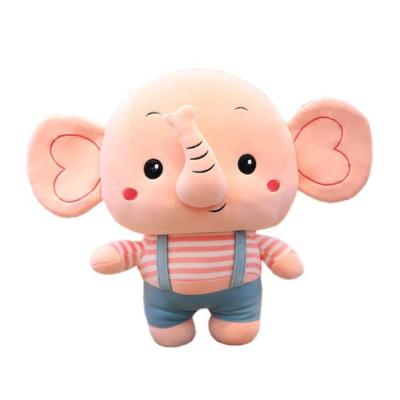 China 25cm Cute Cartoon Elephant Lovers Plush Toys Soft Software Ears Elephant Dolls Big Down Cotton Children's Gifts Wholesale for sale