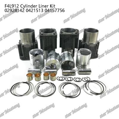 China Liner Kit F4L912 02928142 04231513 04157756 for sale