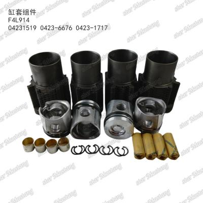 China Liner Kit F4L914 04231519 0423-6676 0423-1717 for sale