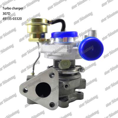 中国 Turbocharger 307D 49135-03320 Engine Part with Integral Structure and 6 Months 販売のため