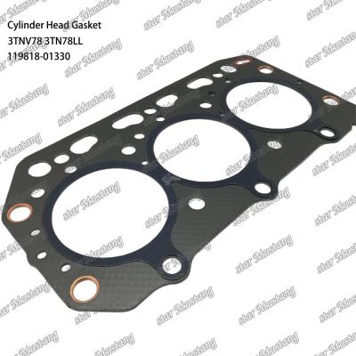 China 3TNV78 3TN78LL Cylinder Head Gasket  Asbestos 119818-01330 For Yanmar Engine for sale