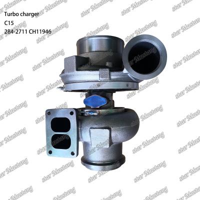 China Turbocharger C15 284-2711 CH11946 Engine Part with Integral Structure and 6 Months for sale