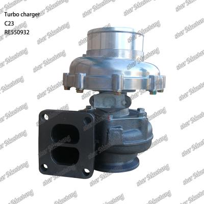 China Turbocharger C23 228 John Deere RE550932 Engine Part with Integral Structure and 6 Months for sale